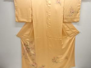 手描き枝花模様訪問着